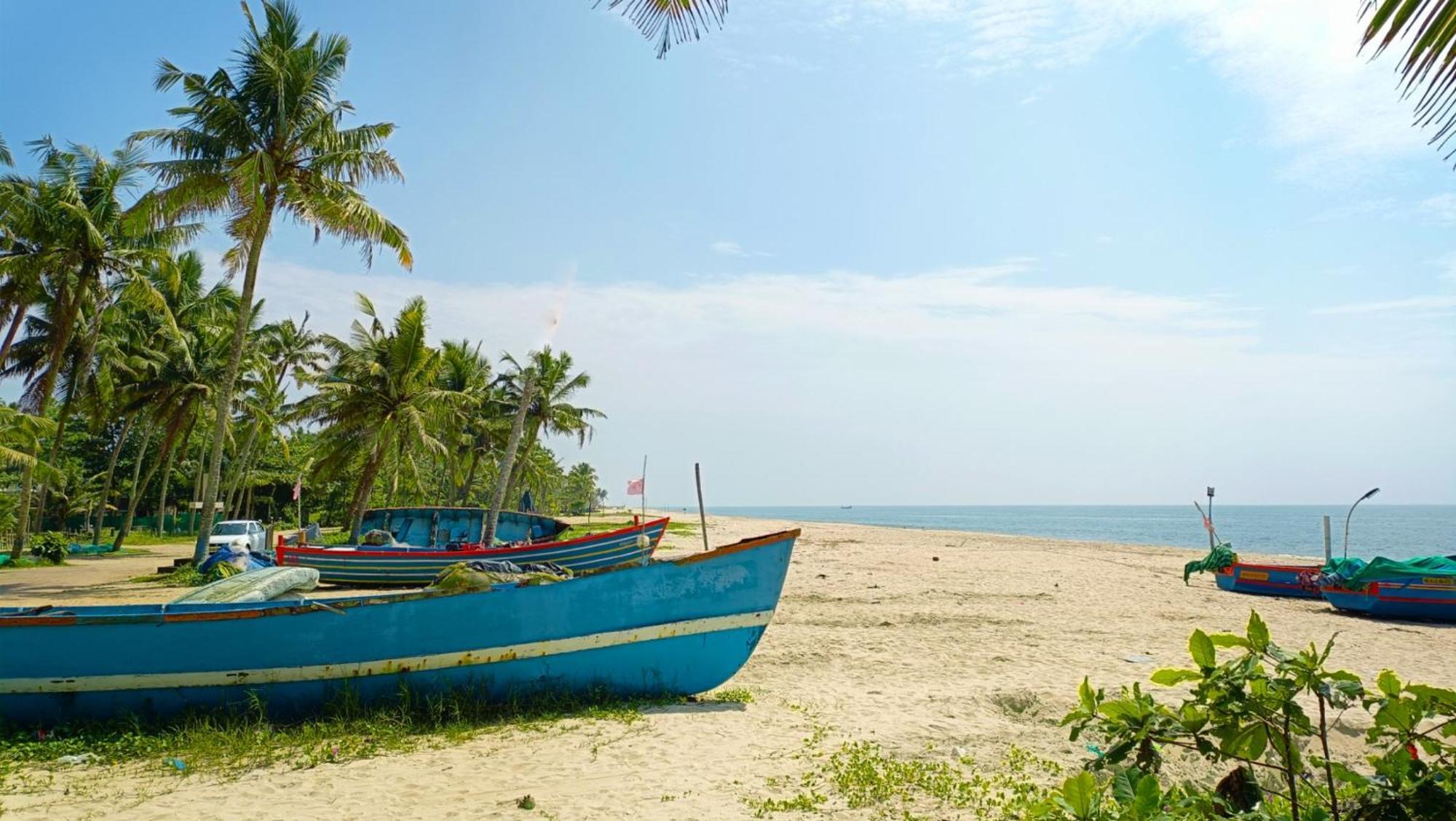 Marari Blue Whale Beach House Alappuzha Bagian luar foto